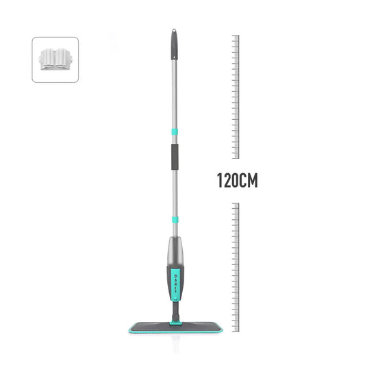 Magic Floor Cleaning Sweeper Brooms With Microfiber Pads 360° Rotation Flat Spray Floor Mop Broom For Cleaning Home Spin Mop-10